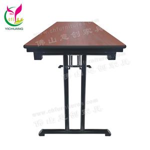 Đa Chức Năng Điều Chỉnh Walnut Hình Chữ Nhật Bảng Top Văn Phòng Semina Có Thể Gập Lại Hội Nghị Trestle Bảng Cho Khách Sạn Và Tiệc - Product Image 3