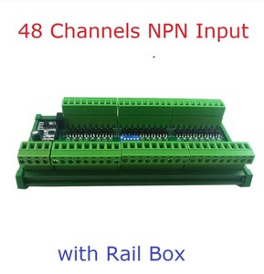 16/32/48CH NPN/PNP Entrada aislada ópticamente Conmutación Placa de colector digital RS485 Modbus RTU Módulo DC 12V 24V