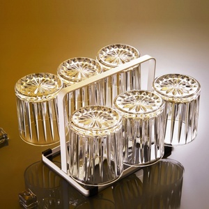 Hxglass Chất lượng cao pha lê thủy tinh Whiskey cup phong cách Ins Iced Mỹ Latte Highball Glass cà phê nước trái cây nước rượu cốc thủy tinh - Product Image 5