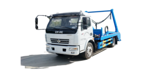 <strong>Dong</strong>/Feng Top Brand 4X2 Diesel Compactor Garbage Truck Manual Transmission Engine Pump Gearbox Rear Loader for Waste Used Motor - Product Image 2
