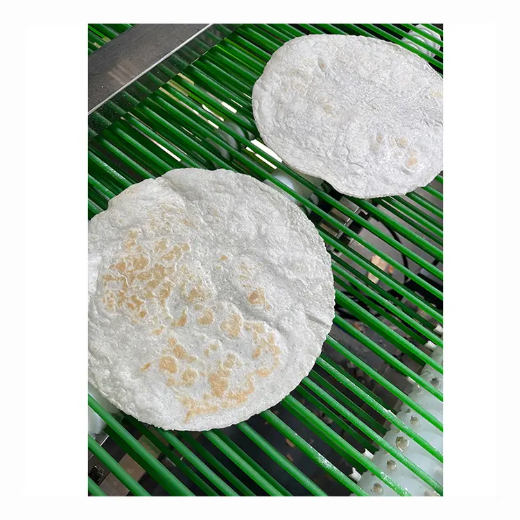 2023 mesin pembuat tortilla kompak mesin pembuat roti tortilla komersial garis produksi taco otomatis sepenuhnya