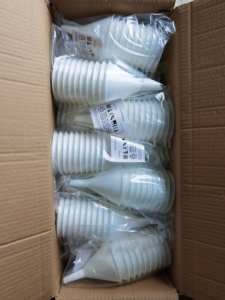 QM Taizhou מפעל שמן מסנן אוטומטי משפך פלסטיק סט 4pcs פלסטיק משפך