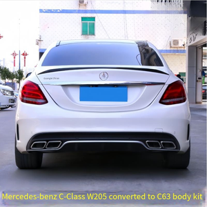 Adatto per la modifica di Mercedes-Benz classe C W205 modelli C260 C200 per installare il Kit paraurti C63AMG compresi i paraurti - Product Image 5