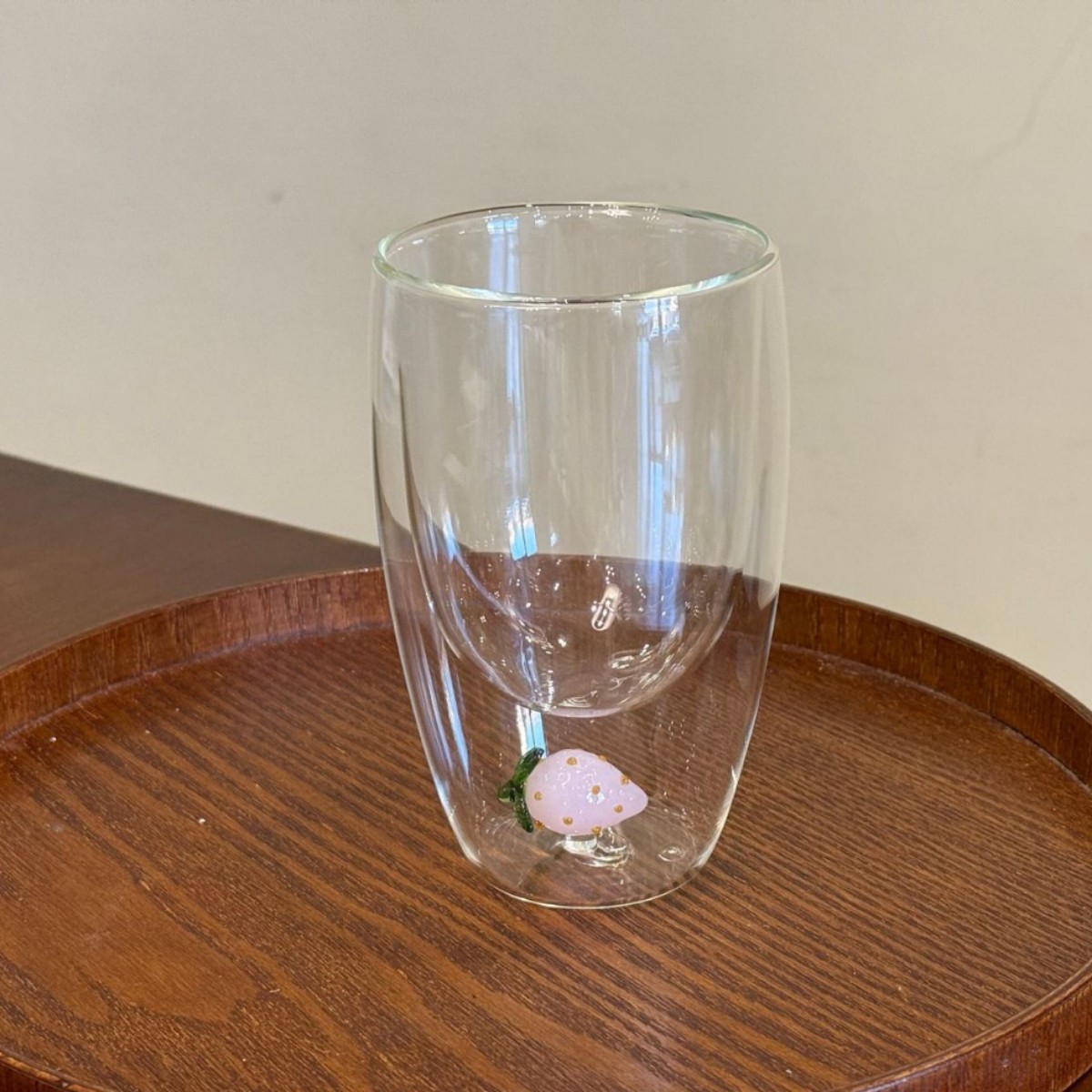 Double tasse de fraise