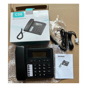 Điện thoại cố định PSTN RJ11 điện thoại văn phòng khách sạn tương tự với ID người gọi điện thoại cố định cho khách sạn và văn phòng - Product Image 2