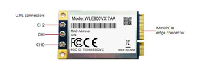 Modulo Wireless Qualcomm Atheros QCA9880 Modulo 802.11a/b/g/n/ac ONDA 1 miniPCIe di Rete Wifi carta di WLE900VX - Product Image 4