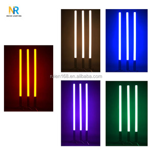 ไฟไดโอดเปล่งแสง LED พิกเซล360องศาแบตเตอรี่ไร้สาย RGBA โคมไฟ DMX ควบคุมไฟเวที - Product Image 5