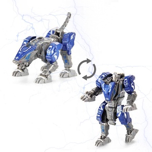 最新デザインキッズ変形ロボットおもちゃ4IN1変形合金ロバートビーストモデル最新ダイキャストおもちゃ変形ロボットおもちゃ - Product Image 3