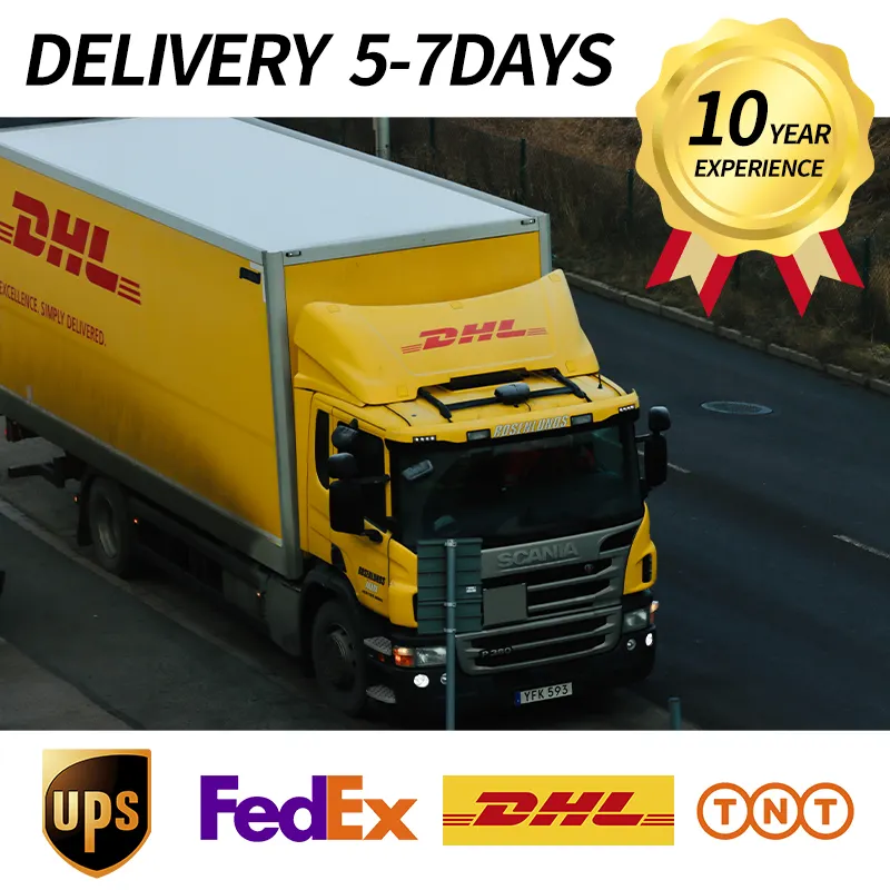 บริการประตูไปที่ประตูราคาถูก ems dhl fedex ups tnt ผู้ส่งสินค้าด่วนไปยังสหรัฐอเมริกา CA สหราชอาณาจักรสเปนยุโรป