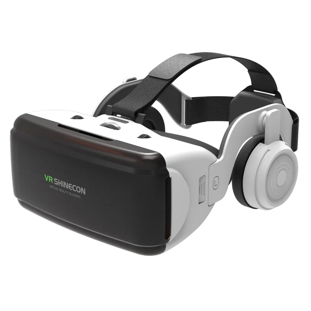 3D 멋진 관점 VR 스마트 폰 안경 올인원 휴대 전화 헤드셋 VR 3D 영화 홈 블루투스 연결 장치