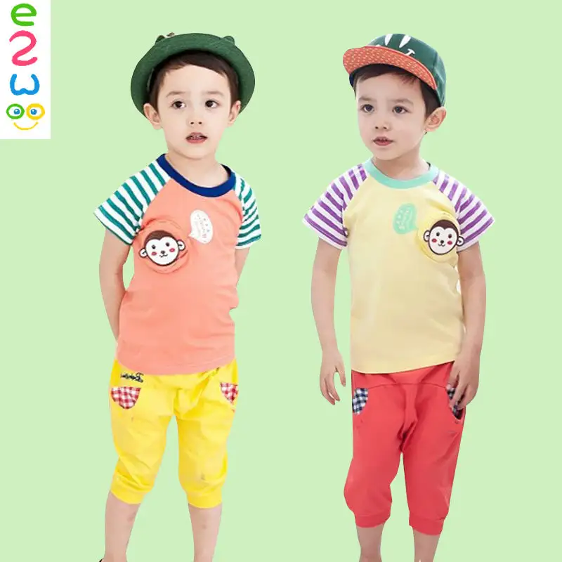 Set pakaian olahraga anak-anak bayi, pakaian anak murah grosir 2014