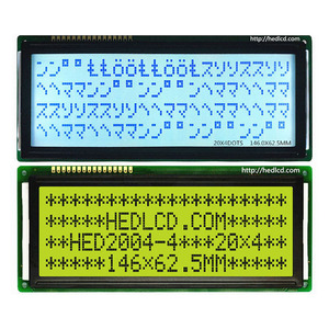 El fabricante vende Módulo de pantalla LCD de 5,1 pulgadas 146*62,5 MM 20*4 de caracteres de gran tamaño IC AIP31066 puerto paralelo - Product Image 1