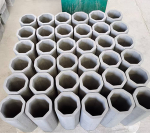 Gốm lót nhà máy điện lò silicon carbide Ống công nghiệp chịu mài mòn khuỷu tay nhà máy xi măng ống uốn cong cắt đáng tin cậy - Product Image 5