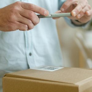 Tùy chỉnh không thấm nước Vinyl mã vạch QR mã Nhãn dán nhãn với số serial - Product Image 3