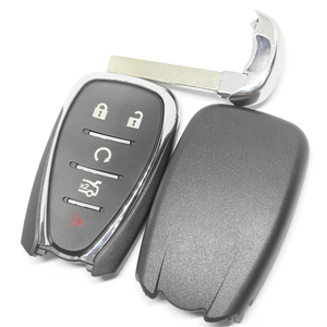 C-hevrolet Chevy Camaro Cruze Malibu 2016 2017 2018 2019 2020 5ボタン用ロゴスマートリモートキーシェルケースフォブ付き - Product Image 4