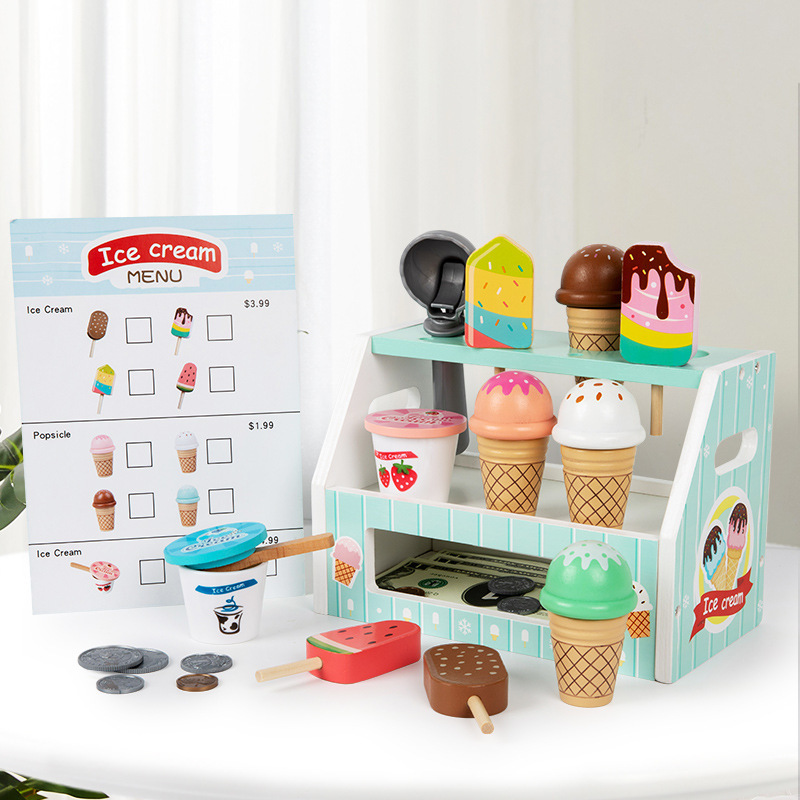 Small-sized ice cream shop-green-0.7 kg