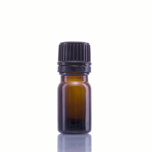 卸売りラウンドグロスアンバーブラウングラスボトルスクリューキャップ付きエッセンシャルオイル用5ml 10ml 15ml 20ml 30ml 50ml 100ml - Product Image 2