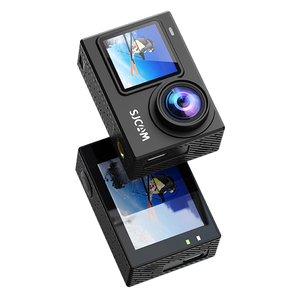 SJCAM กล้องแอคชั่นแคม SJ6PRO มองเห็นได้ในที่มืดมากป้องกันการสั่นสะเทือนกันน้ำกล้อง WiFi กล้องสองหน้าจอ4K 60FPS canor R 100ใหม่ - Product Image 3
