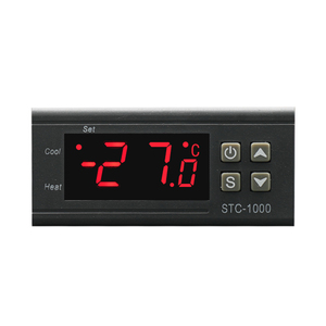 Termostato Digital Ac 110-220V 10a, dos salidas de relé, Stc 1000, controlador de temperatura para incubadora - Product Image 1