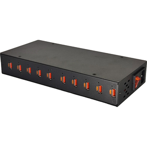 高速充電器新しい20ポートPD10x Type-CおよびQC3.0 10x USBポート携帯電話同時充電器 - Product Image 2