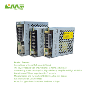 通用交流/DC开关电源12v输出电压3A电流输入电压范围100V-240V - Product Image 2