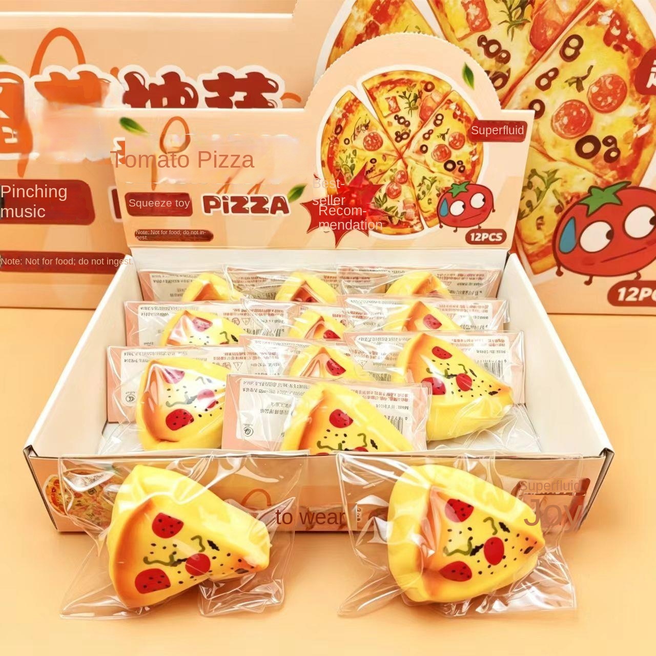 Compra una caja de 12 pizzas fluidas y llévate una caja expositora gratis.