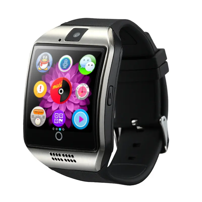 Swl Q18 Smart Watch 2021 Bt Colorful Touch Screen Q18 Reloj Smart Watch Dz09 Mobile Watch Phones Sim Card Can Be Inserted