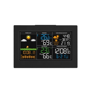 EWETIME Automatic Weather Station Clock Temperature Color Screen Weather <strong>Forecast</strong> - Product Image 2