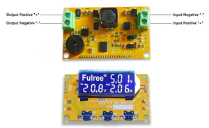 输出可调电压电流发光二极管显示器12V 24v至5V 6V 9V DC DC降压转换器降压电源8-40V至3.3-38V - Product Image 3