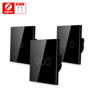 Smart WiFi/ZigBee Touch <strong>Light</strong> <strong>Switch</strong> Two Way Wall <strong>Switch</strong> App Remote Control <strong>Switch</strong> - Product Image 1