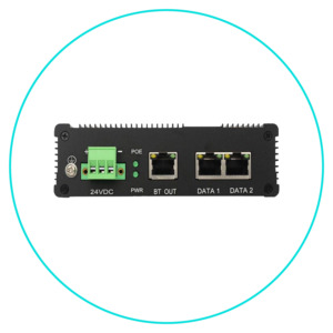 Inyector PoE de 2, 4, 6 y 8 puertos, 24V, 48V, entrada de CC, interruptor Industrial Gigabit Ethernet - Product Image 1