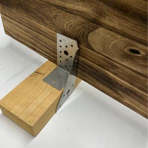 Ba Grip một hồ sơ trước cong phải cho Tie-Down và góc bên phải khớp, sàn và pergola xây dựng - Product Image 3