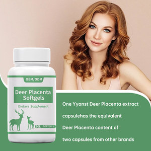 Deer nhau thai viên nang cho phụ nữ chống lão hóa làm đẹp da và hệ thống miễn dịch tăng cường 500mg - Product Image 2