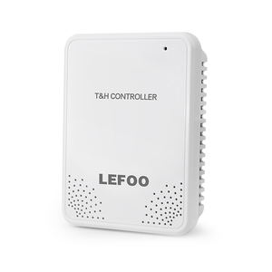 LEFOO personalización pantalla LCD controlador de sensor de temperatura y humedad transmisor