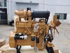Orijinal Shanghai dizel motor 6 silindir 162kw/220hp SDEC SC11(3306) motor inşaat makinesi için