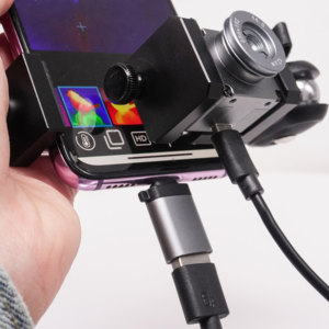 Portable Type-<strong>C</strong> Thermal Imaging <strong>Camera</strong> 256*192 Thermal Imager with Low Power Consumption Easy to Carry for Android Phone Users - Product Image 2