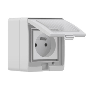 Tuya IP55 Tomas de corriente inteligentes a prueba de agua Enchufe de Reino Unido/EE. UU. 220V Control remoto al aire libre Alexa/Google Home Conectividad 16A Corriente nominal - Product Image 4