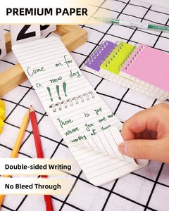 Bloc de notas de bolsillo pequeño diseño de empresa OEM buena calidad impresión CMYK para negocios - Product Image 4