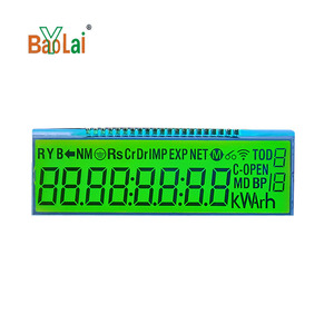 8 cifre 7 segmento lcd display per contatore dell'acqua display elettronico bianco/RGB retroilluminazione HT1621 modulo LCD - Product Image 6