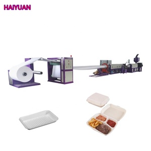 High Quality <strong>Eps</strong> PS <strong>Foam</strong> <strong>Expandable</strong> Polystyrene Absorbent Meat Chicken Tray <strong>Eps</strong> Burger Box Forming <strong>Machine</strong>