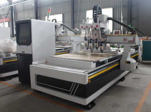 1325 1530 2030 2130 CARGA AUTOMÁTICA descarga 3-4 ejes ATC CNC enrutador máquina nuevos muebles anidamiento equipo de carpintería hoteles - Product Image 2