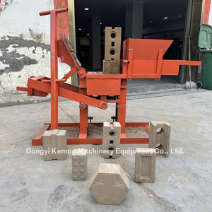 Máquina de fabricación de ladrillos de arcilla, pavimentadora Manual de enclavamiento, precio de máquina de ladrillos, máquina de fabricación de bloques de arcilla más barata - Product Image 2