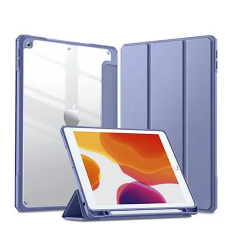 Funda de cuero de lujo para tableta, cubierta inteligente de 10,2 pulgadas para ipad air2 de apple, 9,7 pulgadas, air 4, 10,9, 2020, 2021 pro, 11