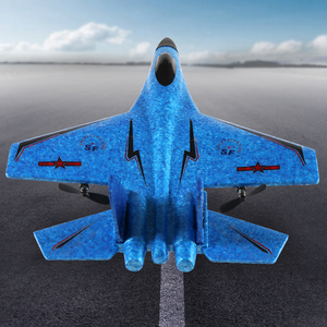 大人のための3軸ジャイロリモコンRC飛行機モデル飛行機のおもちゃで翼を固定するのが簡単 - Product Image 5