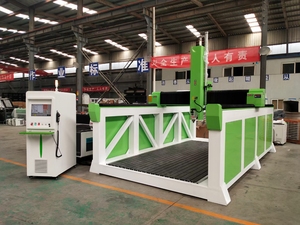 Enrutador CNC de 5 ejes a gran escala Jinan Supercnc para moldeo de espuma para coches, patrón de barco de madera, mecanizado, Motor de Control Syntec, PLC - Product Image 4