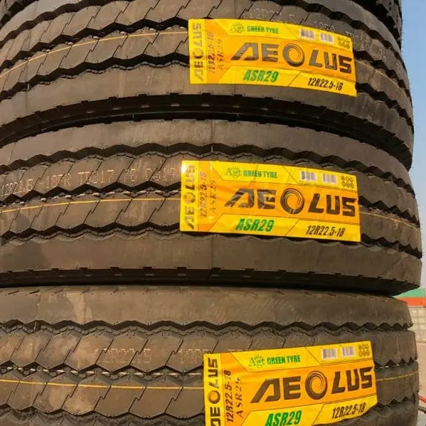 Aeolus-neumáticos de marca China, neumáticos de camión 315/80r22.5 12.00r20 11.00r20 aeolus