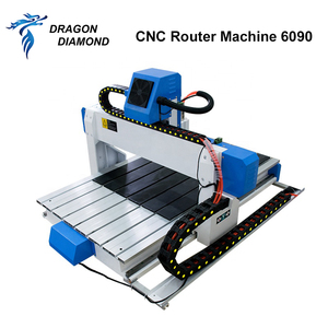 Enrutador cnc pequeño de 4 ejes, máquina de trabajo de madera para cnc 2.2KW, Talladora de metal con controlador DSP, alta calidad, 6090
