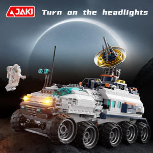 JKAI Hot Selling Building Blocks DIY Probe Car <strong>Battleship</strong> Educational Building Blocks <strong>Toy</strong> - Product Image 3