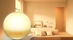 Cheap Tuya Sunrise Wake up Light Smart Bedside <strong>Lamp</strong> Snooze WIFI Wake up Light Smart Reading LED <strong>Lamp</strong> for Tiktok ,Shopify - Product Image 2