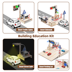 Tscin buny Holz DIY 4-in-1 Smart Traffic Series Kit für Arduino - Product Image 2